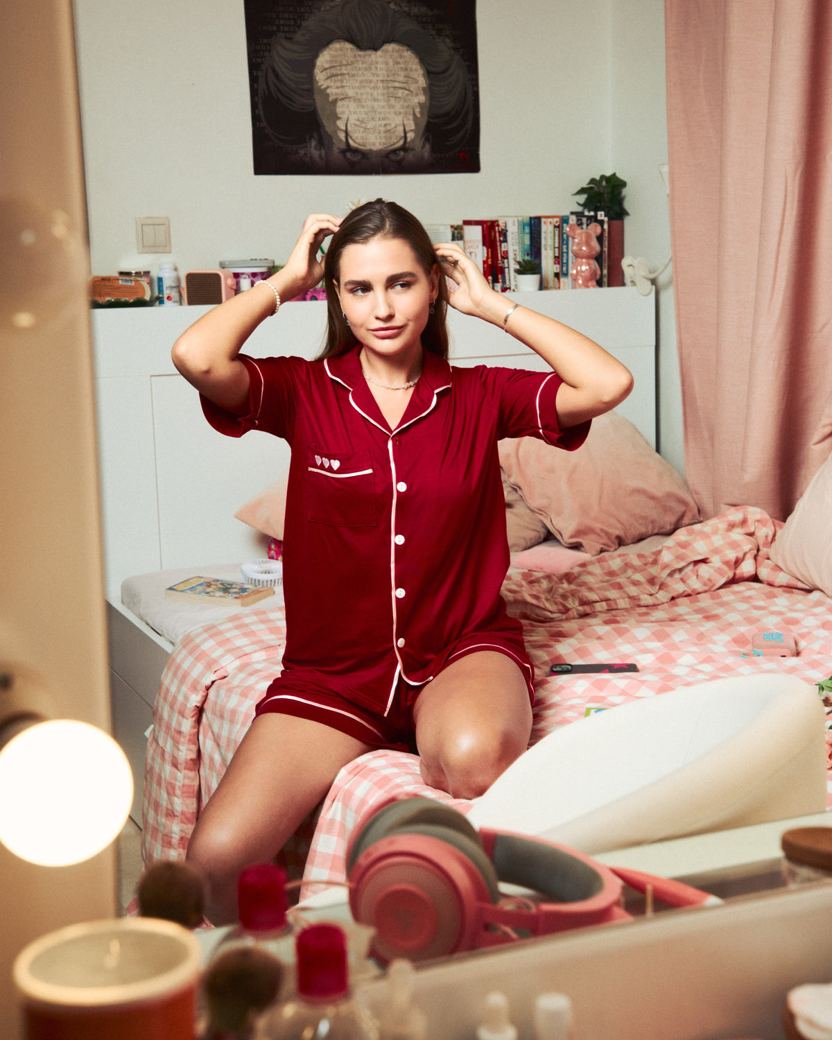 Day Off Pijama Set - Burgandy - photo 4